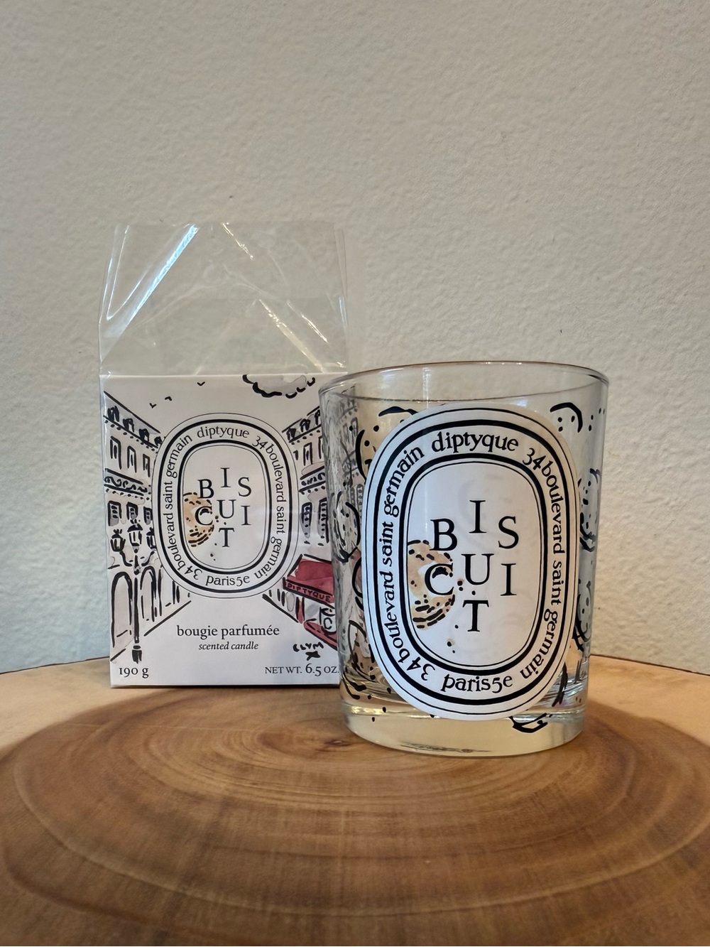 Diptyque Biscuit candle (EMPTY)